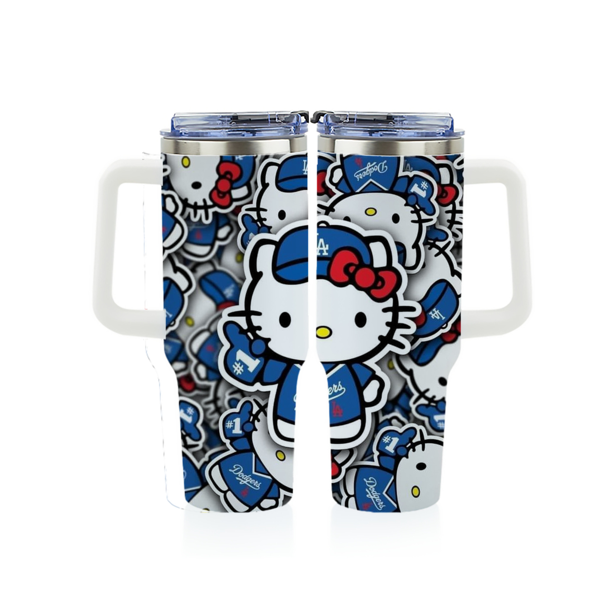  40oz Full Wrap Car Tumbler – Durable Stainless Steel Travel Mug With Vibrant UV Print – Double Wall Insulated, Fits Most Car Cup Holders