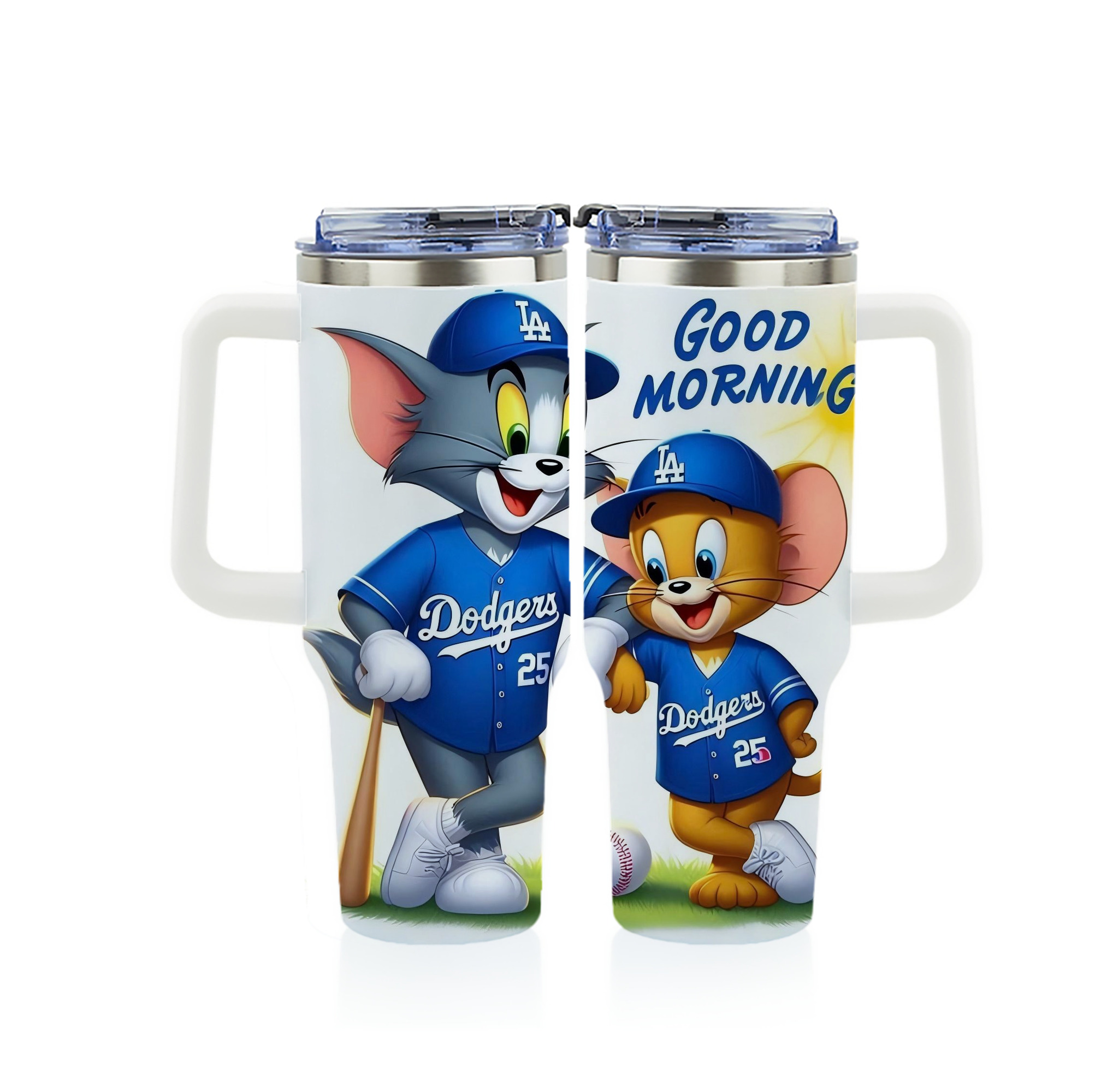  40oz Full Wrap Car Tumbler – Durable Stainless Steel Travel Mug With Vibrant UV Print – Double Wall Insulated, Fits Most Car Cup Holders