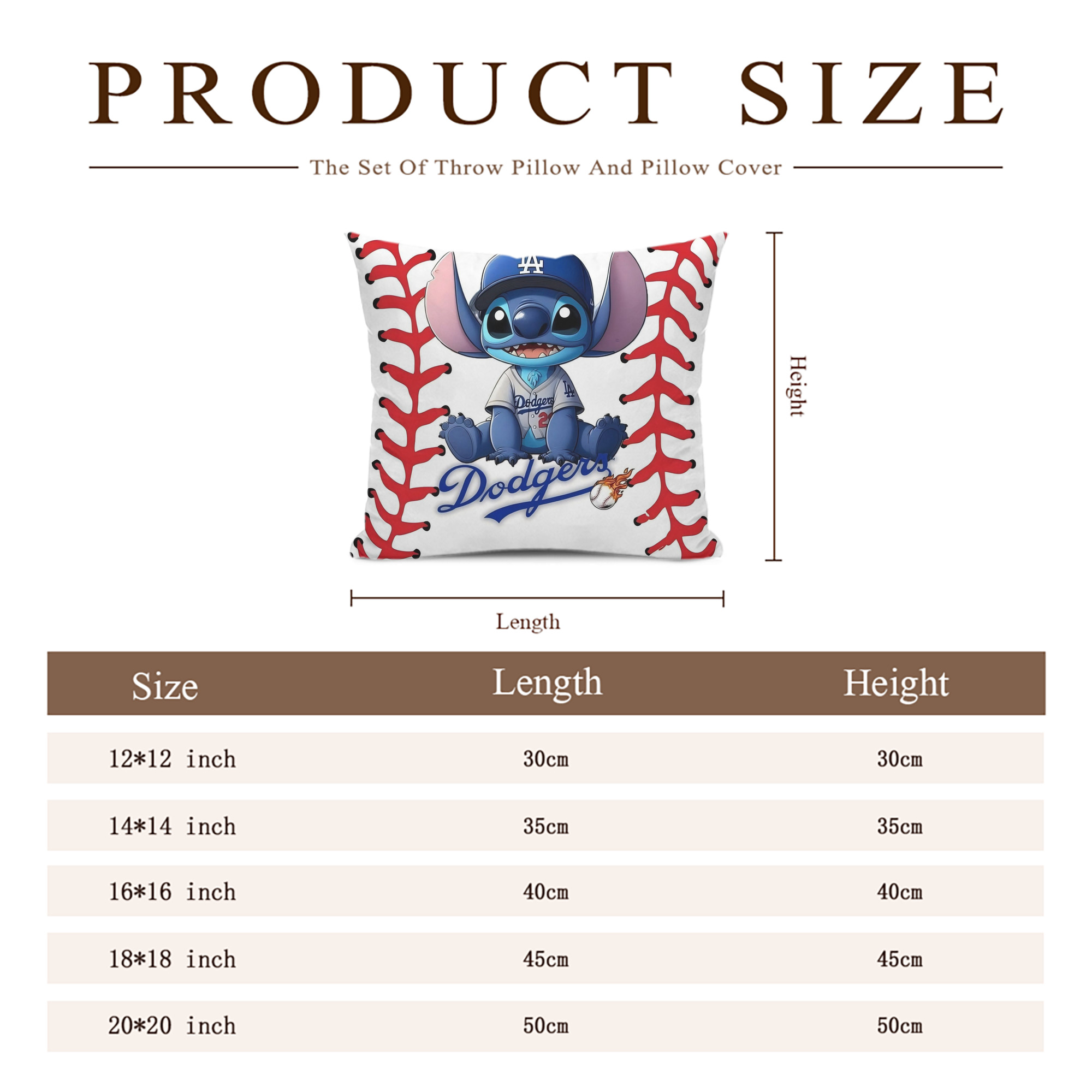  Soft Polyester Pillow Cover With Insert – Double-Sided Design, Invisible Zipper, Durable & Breathable – Easy Care Cushion Set