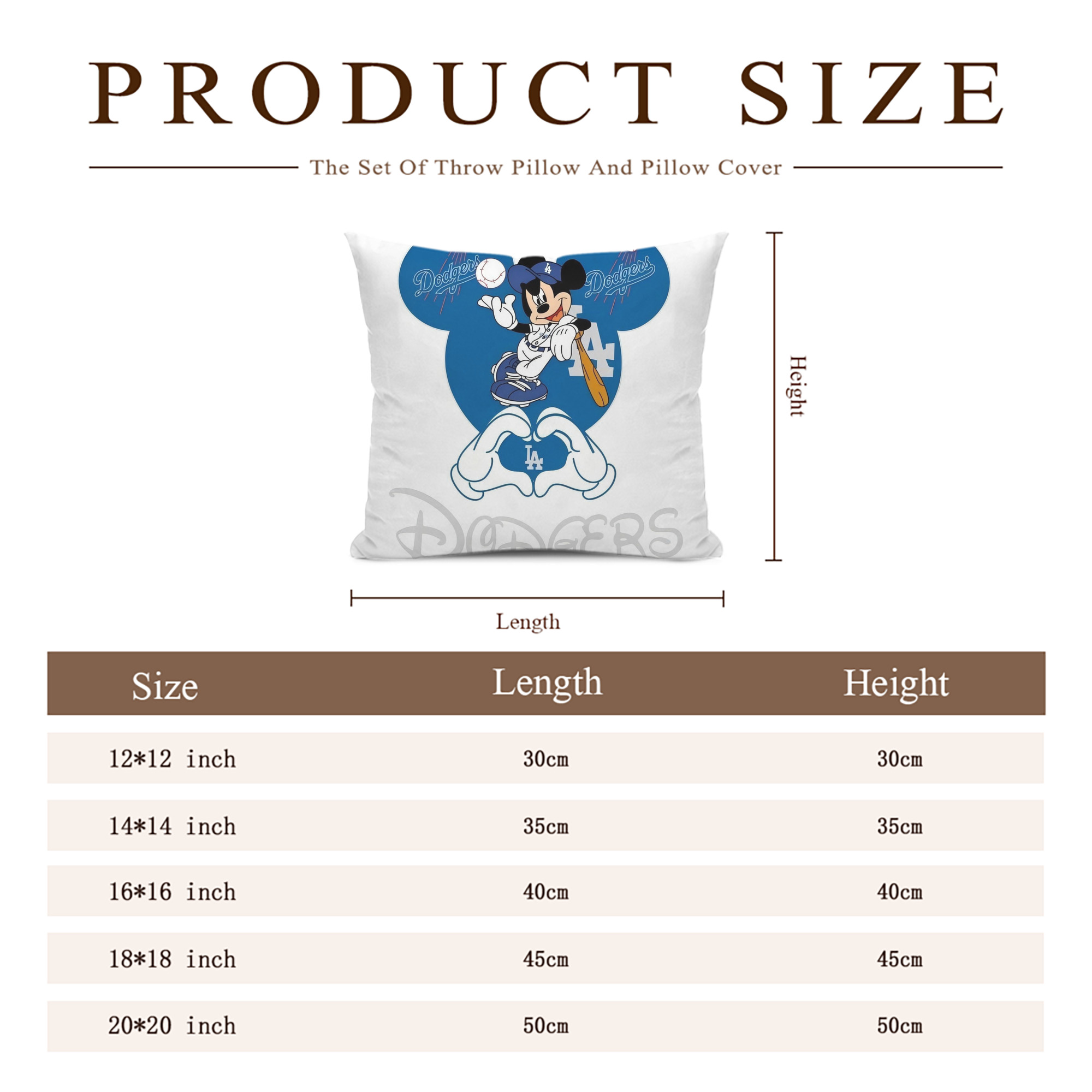  Soft Polyester Pillow Cover With Insert – Double-Sided Design, Invisible Zipper, Durable & Breathable – Easy Care Cushion Set