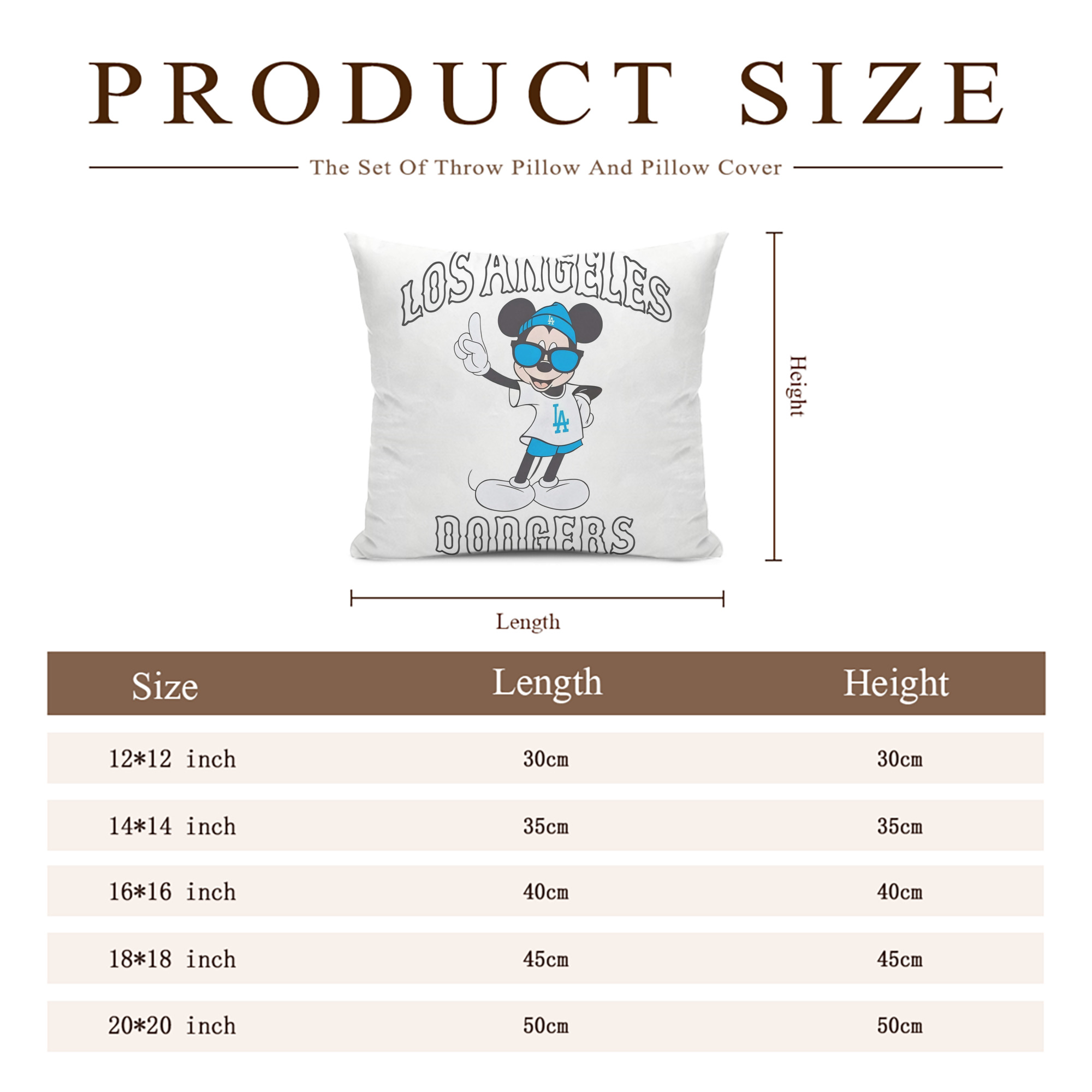  Soft Polyester Pillow Cover With Insert – Double-Sided Design, Invisible Zipper, Durable & Breathable – Easy Care Cushion Set