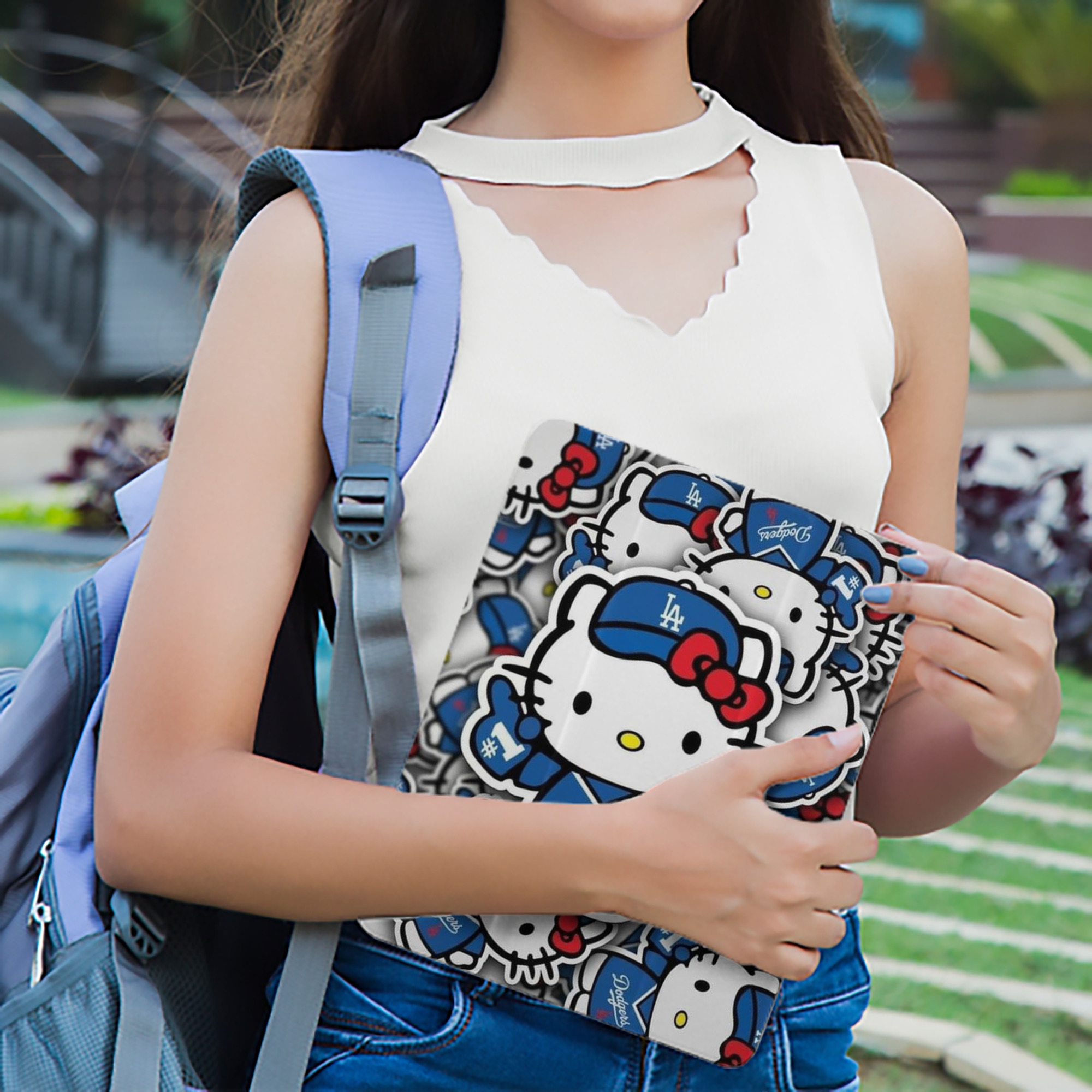  Premium Tri-Fold PU Leather & Silicone IPad Case With Pencil Slot – Fits 9.5,10.5,10.9 – Adjustable Stand, Slim, Protective