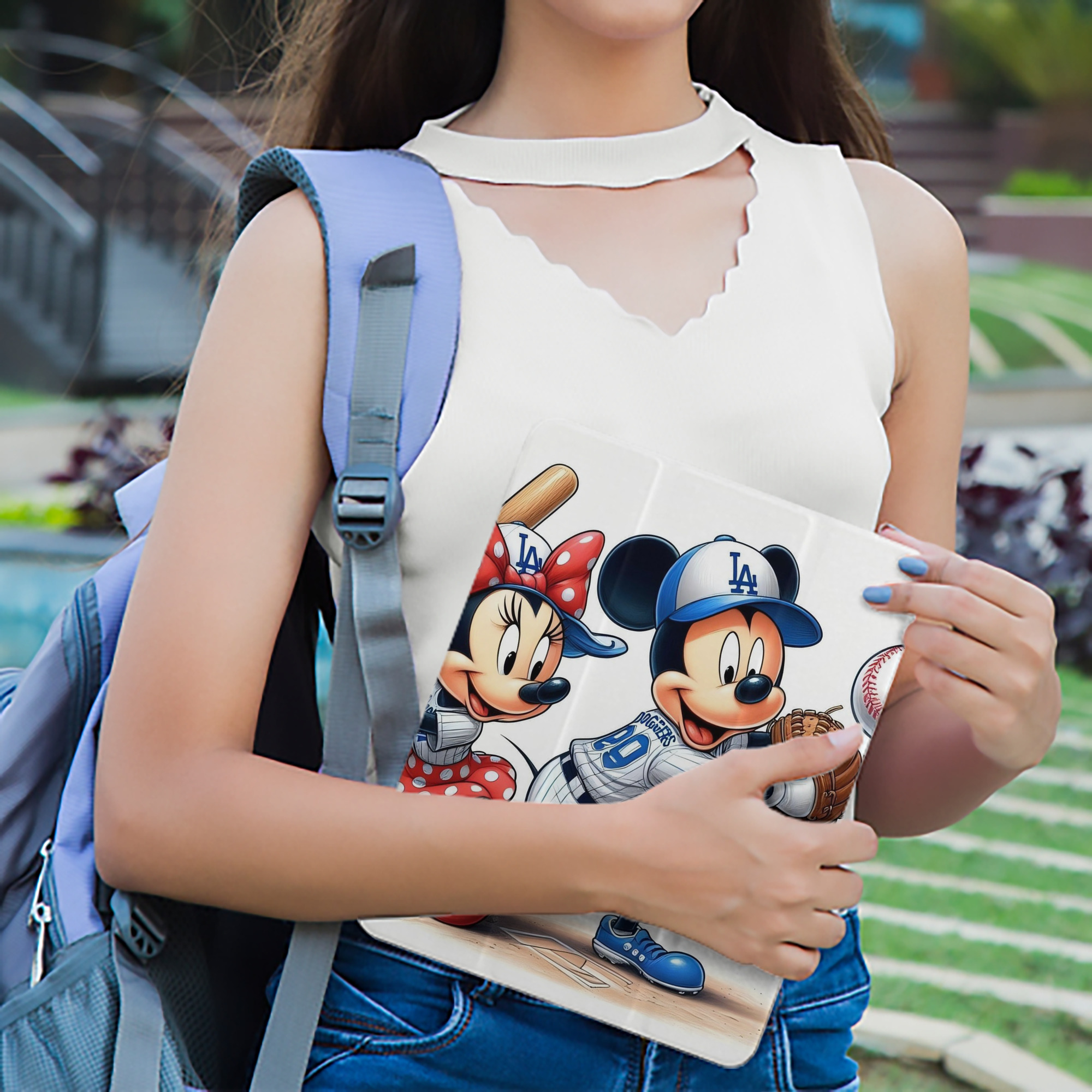  Premium Tri-Fold PU Leather & Silicone IPad Case With Pencil Slot – Fits 9.5,10.5,10.9 – Adjustable Stand, Slim, Protective