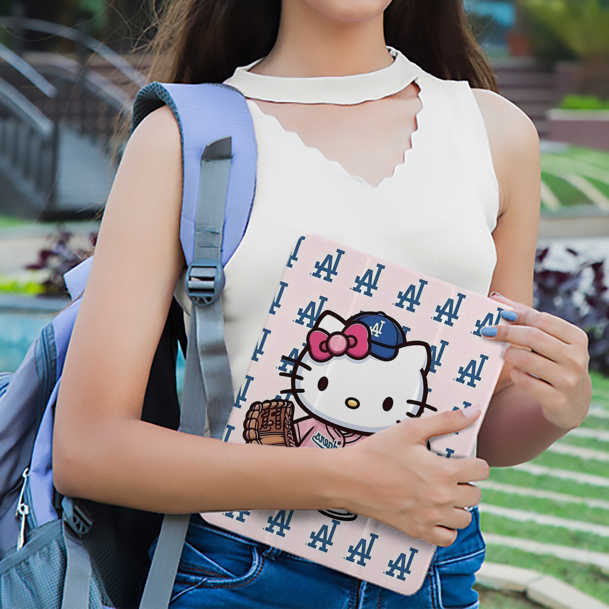  Premium Tri-Fold PU Leather & Silicone IPad Case With Pencil Slot – Fits 9.5,10.5,10.9 – Adjustable Stand, Slim, Protective