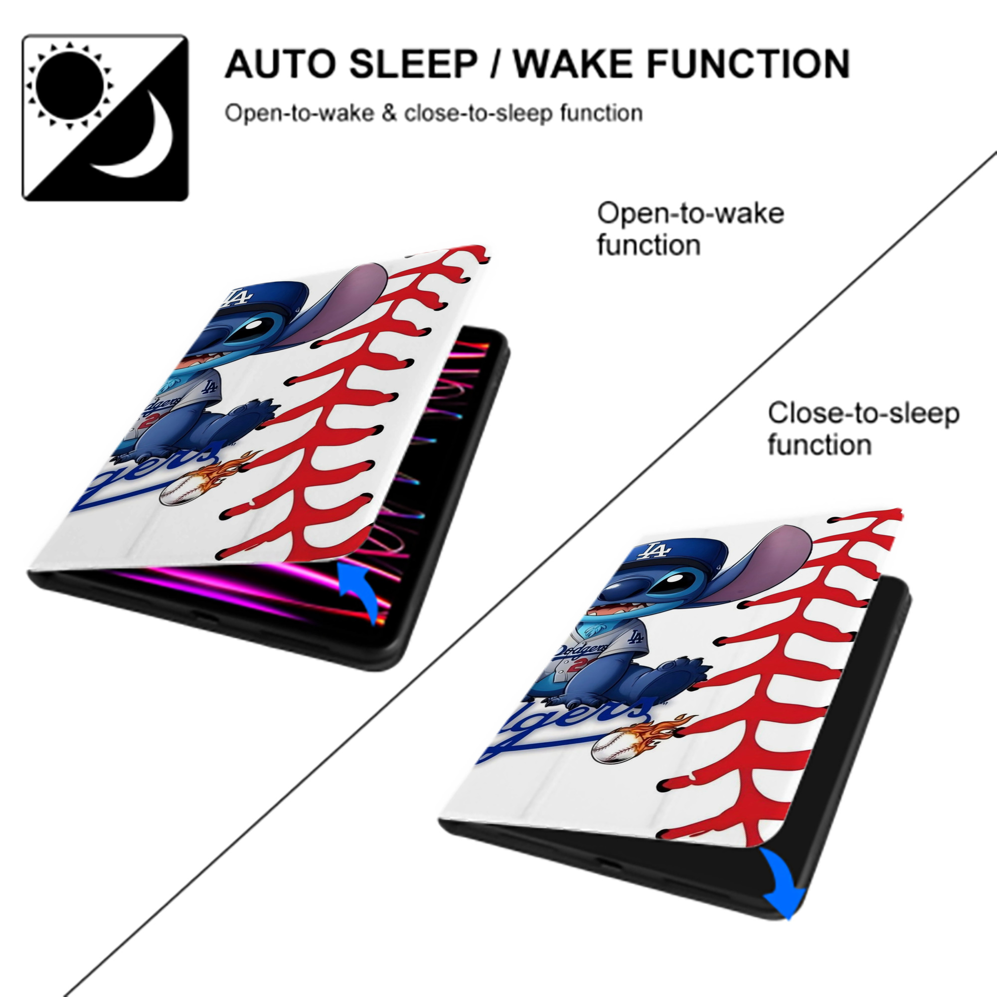  IPad Case Without Pencil Slot – Book-Style Cover With PU Leather & TPU – Slim, Durable, Scratch-Resistant, Full Protection & Easy Access