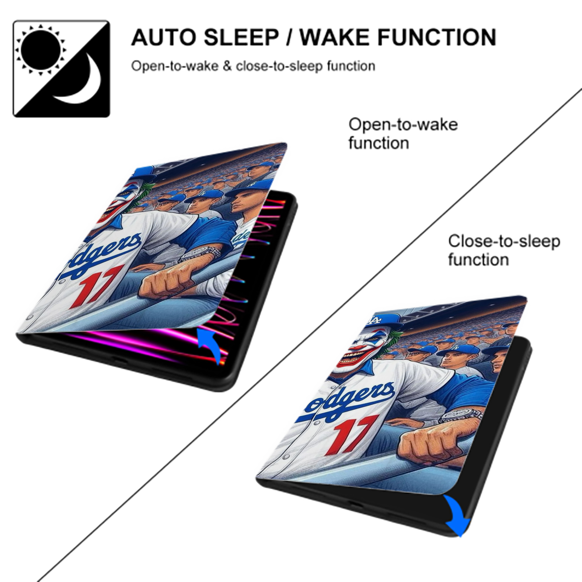  IPad Case Without Pencil Slot – Book-Style Cover With PU Leather & TPU – Slim, Durable, Scratch-Resistant, Full Protection & Easy Access