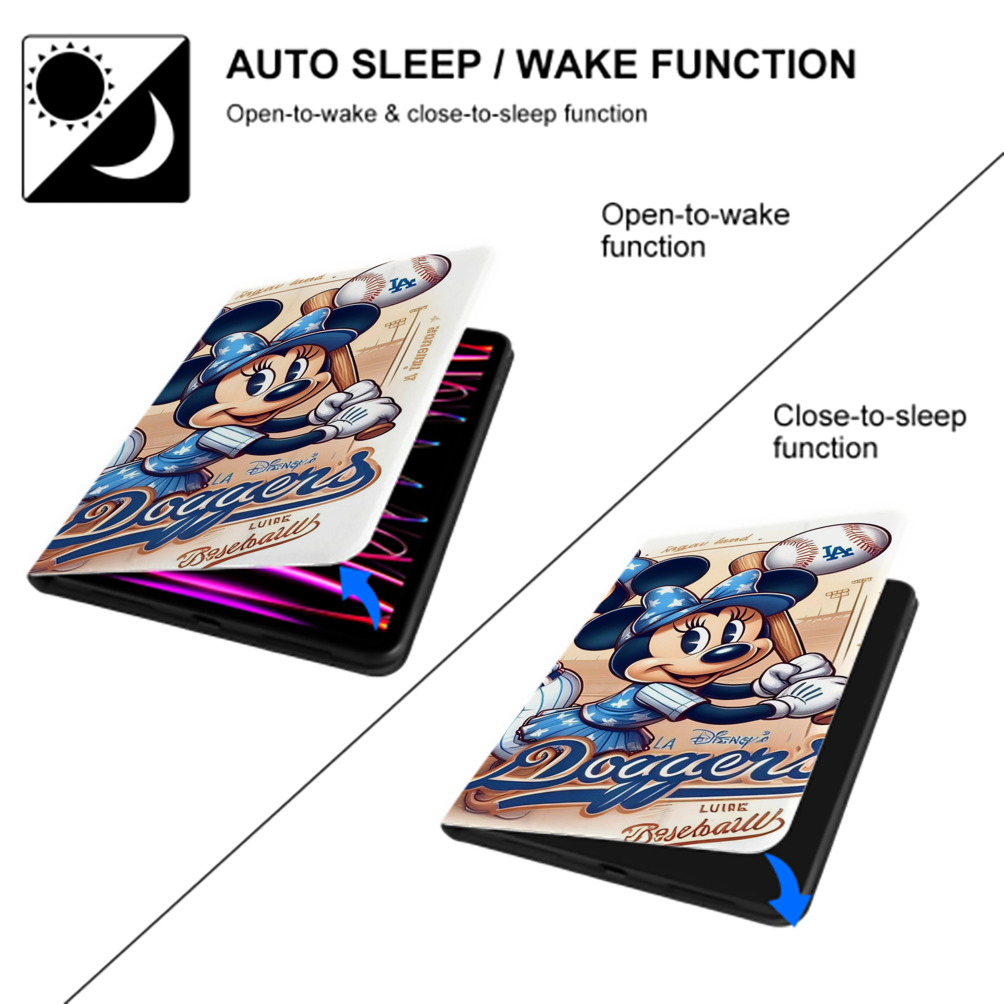  IPad Case Without Pencil Slot – Book-Style Cover With PU Leather & TPU – Slim, Durable, Scratch-Resistant, Full Protection & Easy Access