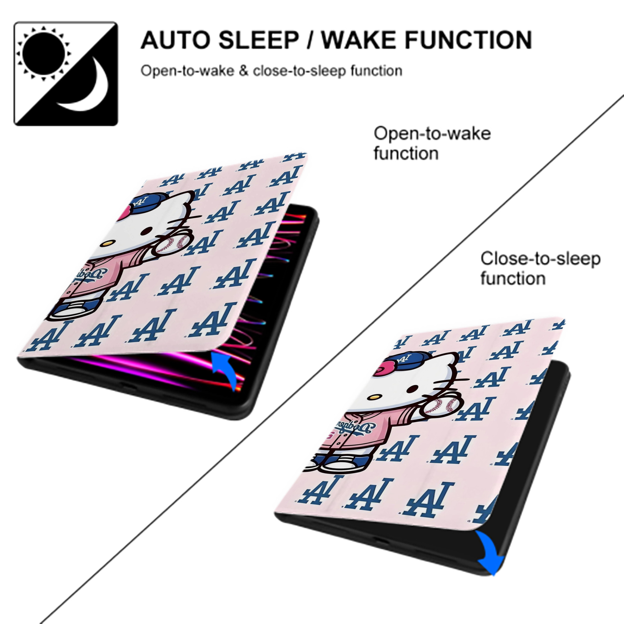  IPad Case Without Pencil Slot – Book-Style Cover With PU Leather & TPU – Slim, Durable, Scratch-Resistant, Full Protection & Easy Access