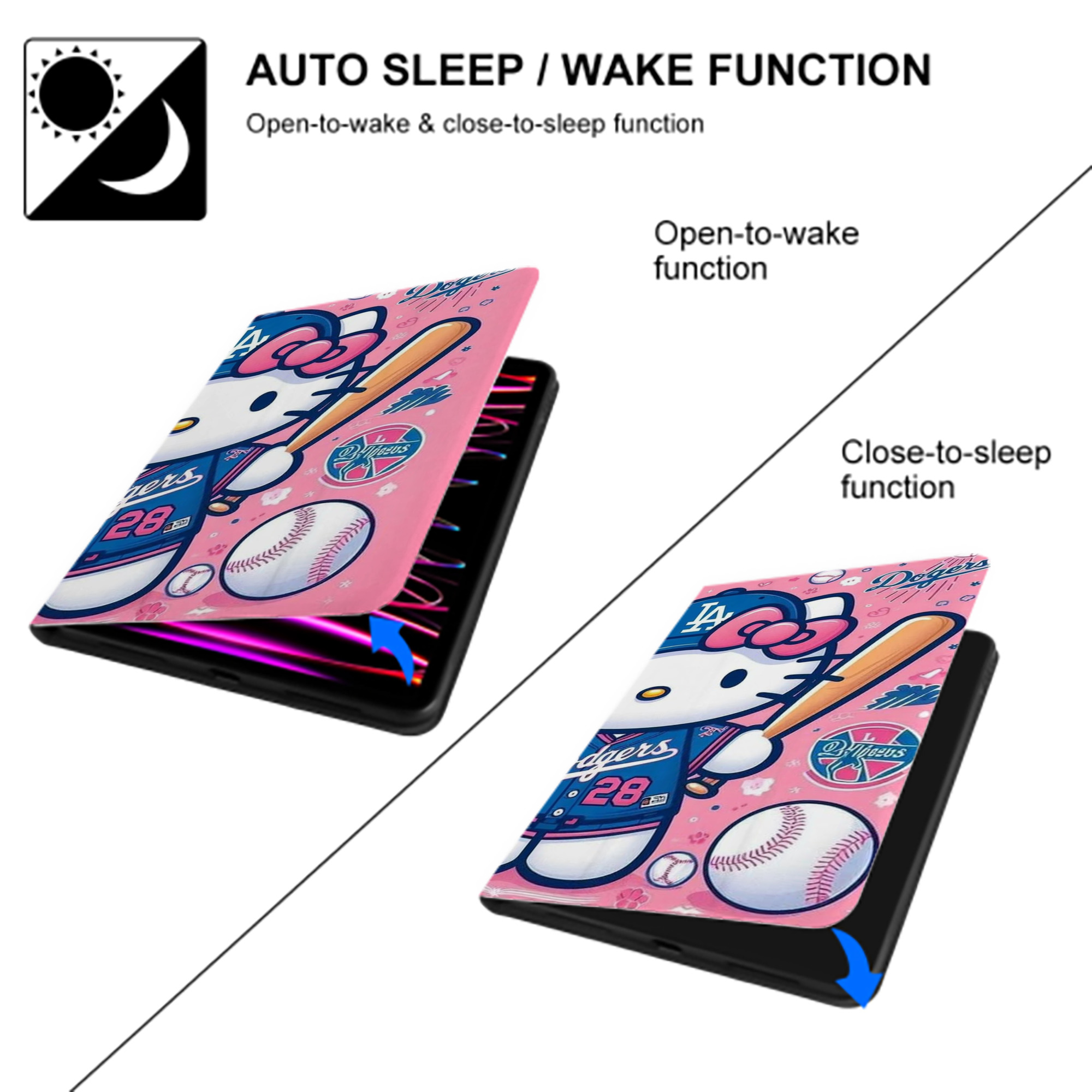  IPad Case Without Pencil Slot – Book-Style Cover With PU Leather & TPU – Slim, Durable, Scratch-Resistant, Full Protection & Easy Access