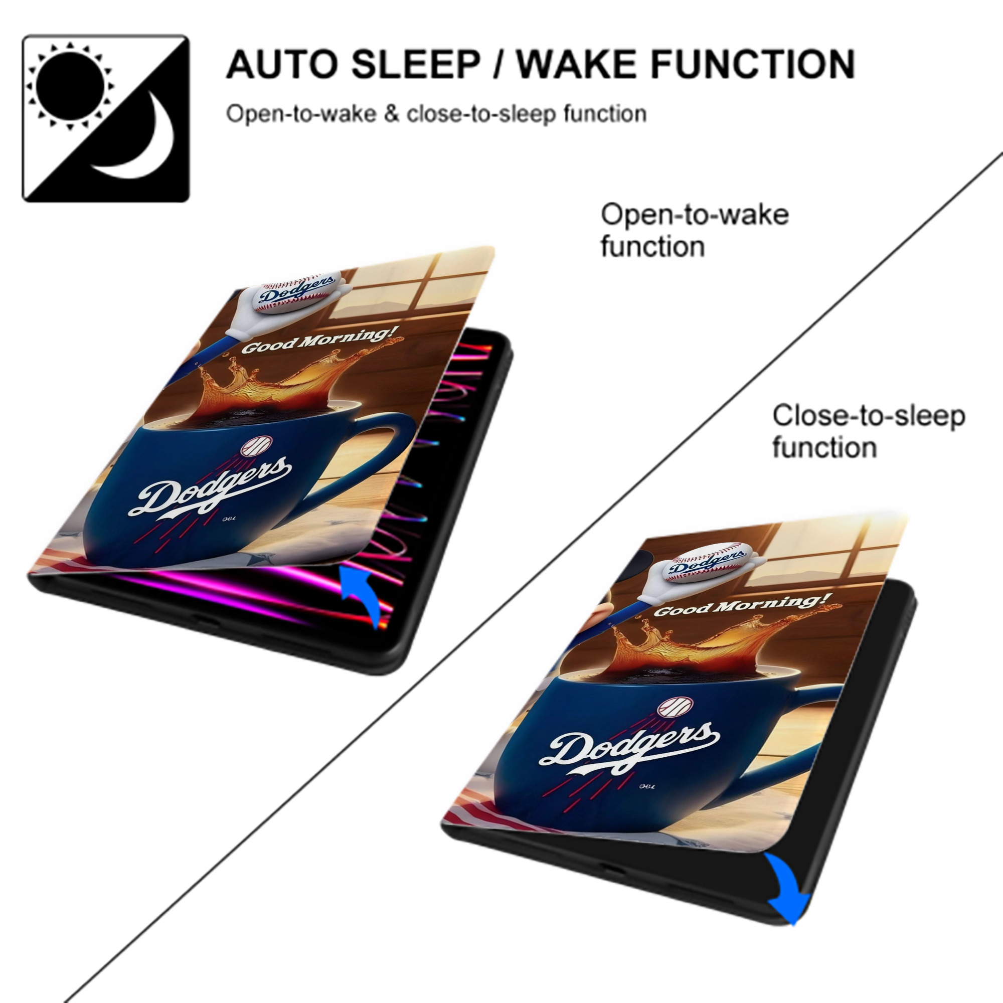  IPad Book-Style Case With Pencil Slot – Slim PU & TPU Cover – Full Protection, Precise Fit, Water & Scratch Resistant