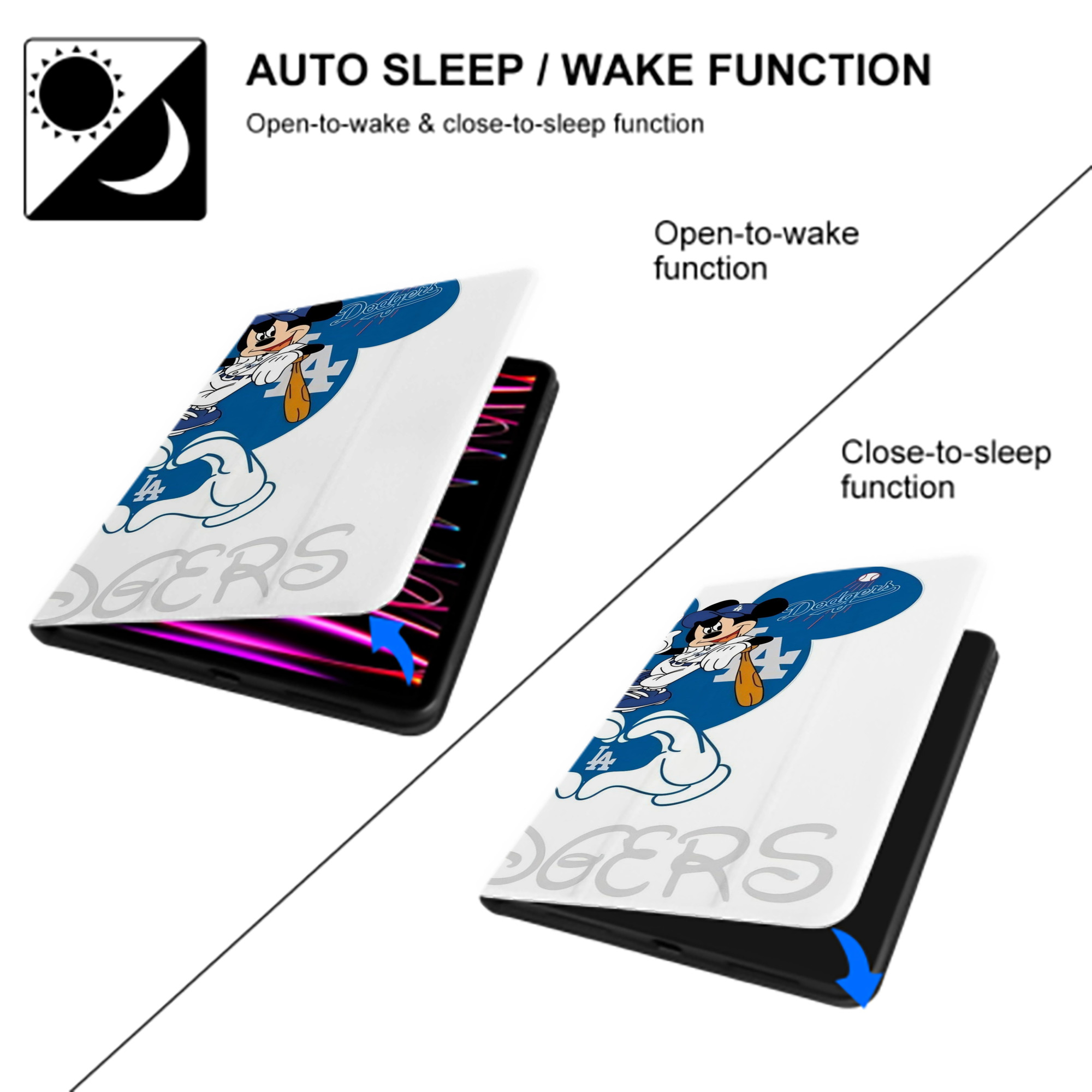  IPad Book-Style Case With Pencil Slot – Slim PU & TPU Cover – Full Protection, Precise Fit, Water & Scratch Resistant