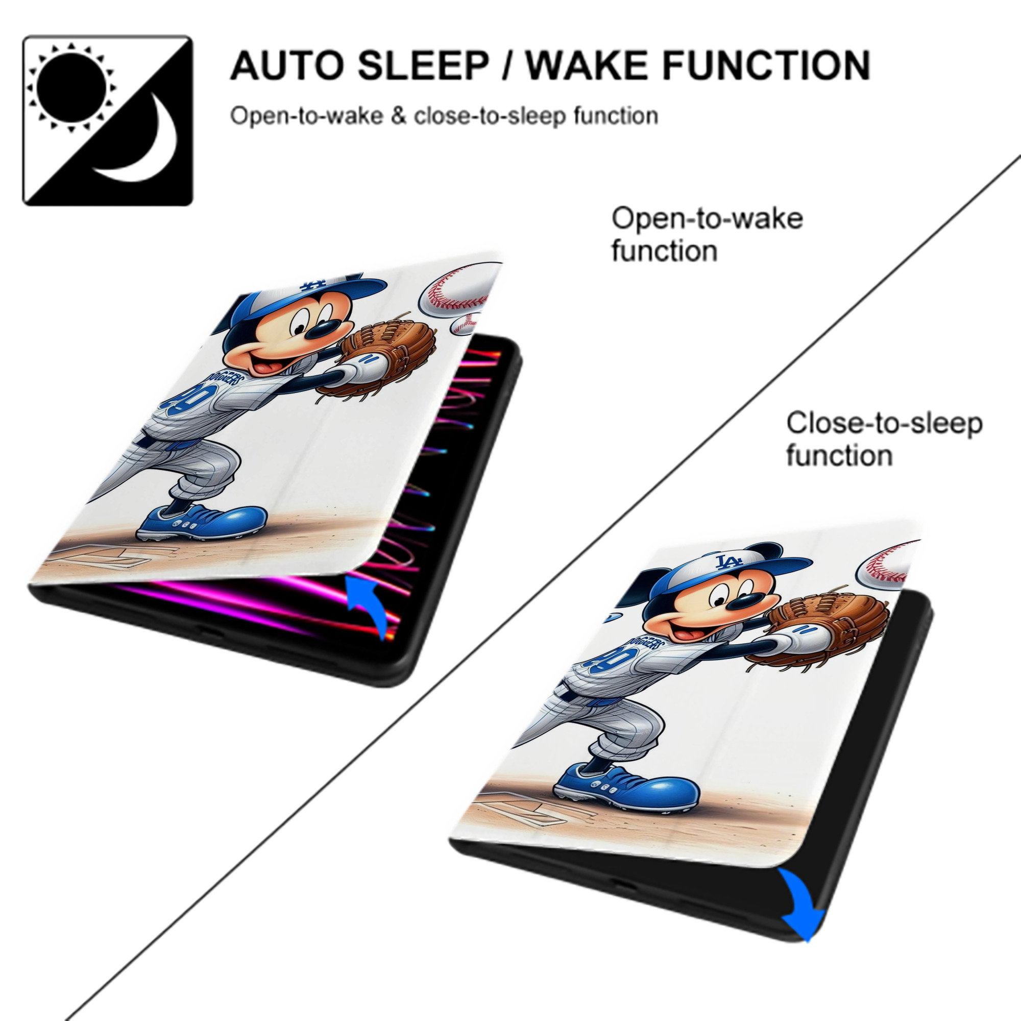  IPad Book-Style Case With Pencil Slot – Slim PU & TPU Cover – Full Protection, Precise Fit, Water & Scratch Resistant