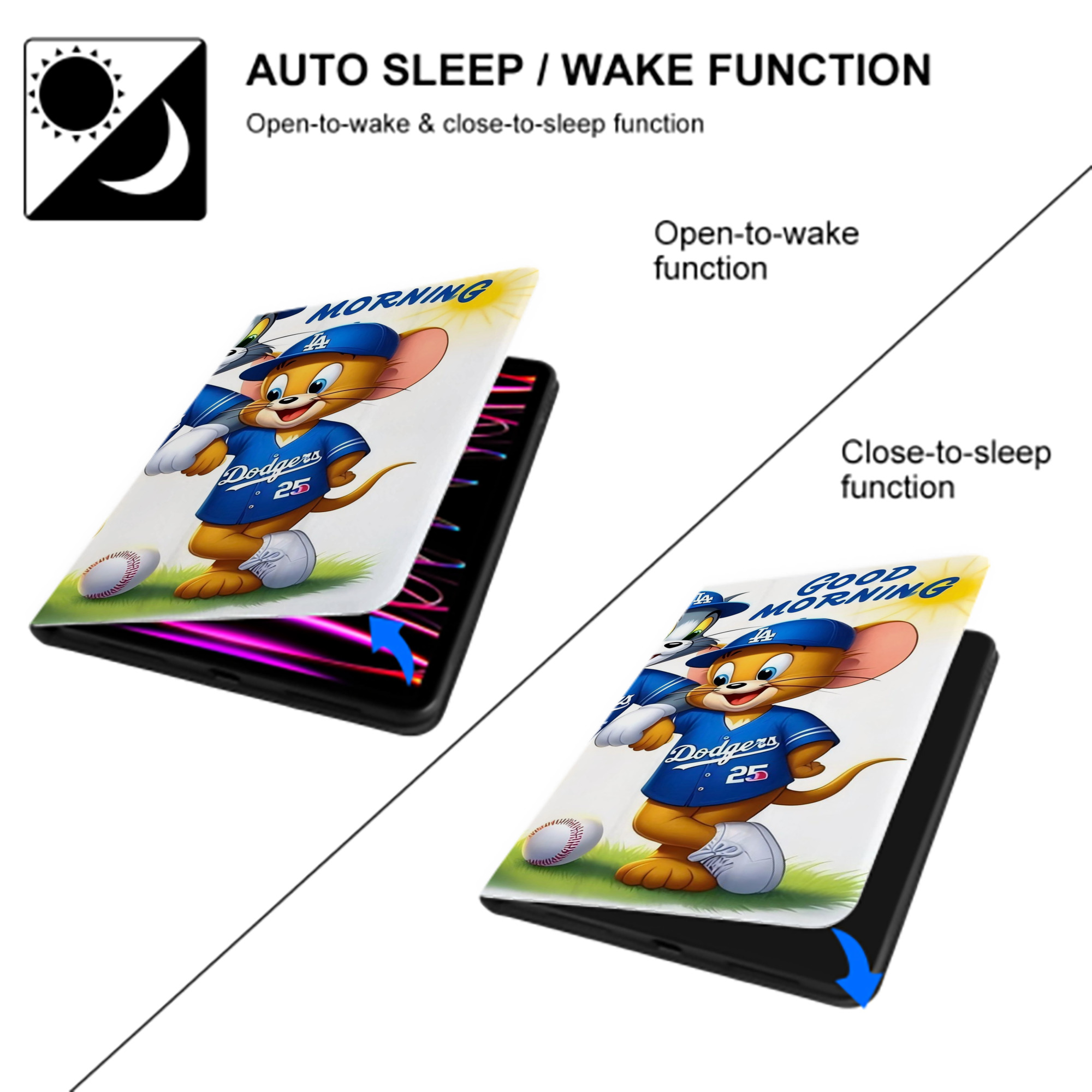  IPad Book-Style Case With Pencil Slot – Slim PU & TPU Cover – Full Protection, Precise Fit, Water & Scratch Resistant