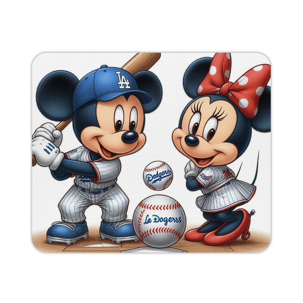  Durable Rubber Mouse Pad With Stitched Edges, Waterproof, Non-Slip Surface, Ultra-Thin Design For Gaming, Office