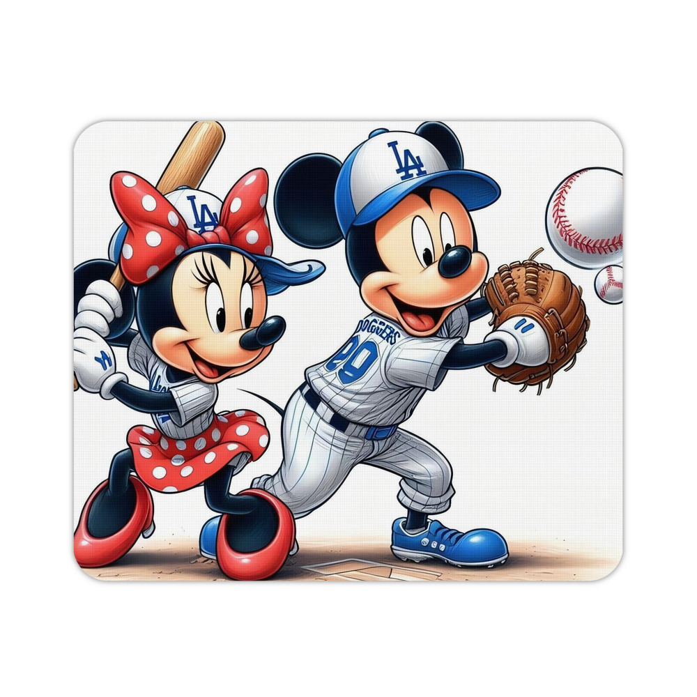  Durable Rubber Mouse Pad With Stitched Edges, Waterproof, Non-Slip Surface, Ultra-Thin Design For Gaming, Office