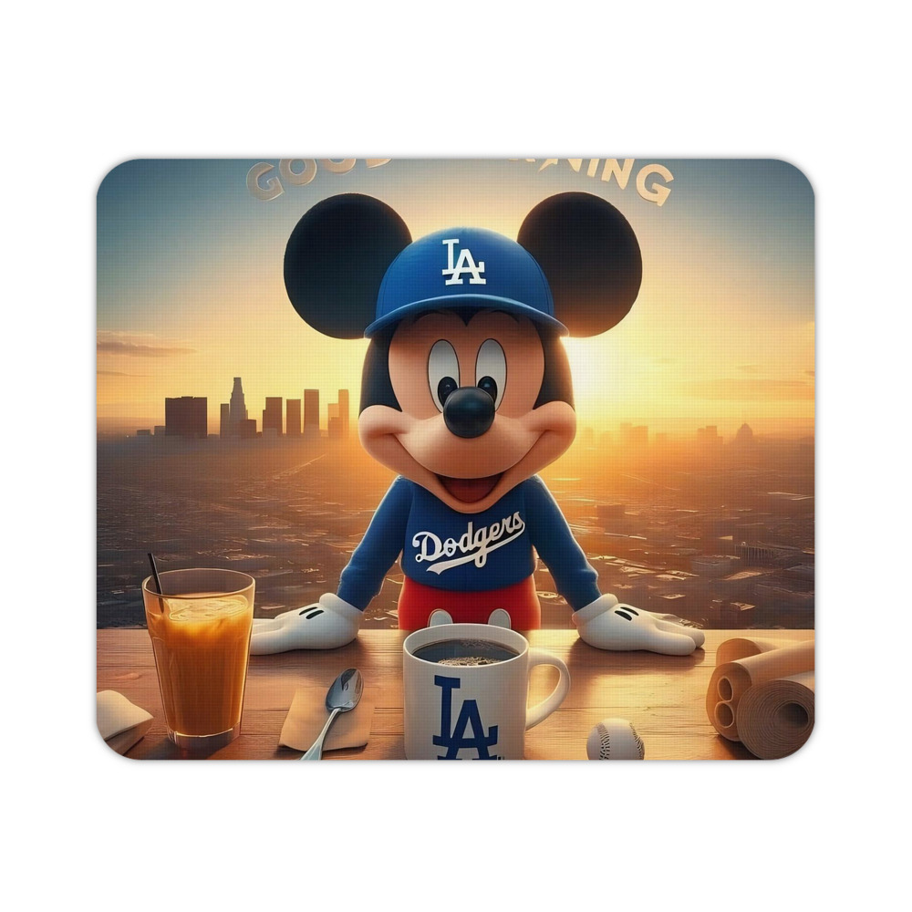  Durable Rubber Mouse Pad With Stitched Edges, Waterproof, Non-Slip Surface, Ultra-Thin Design For Gaming, Office