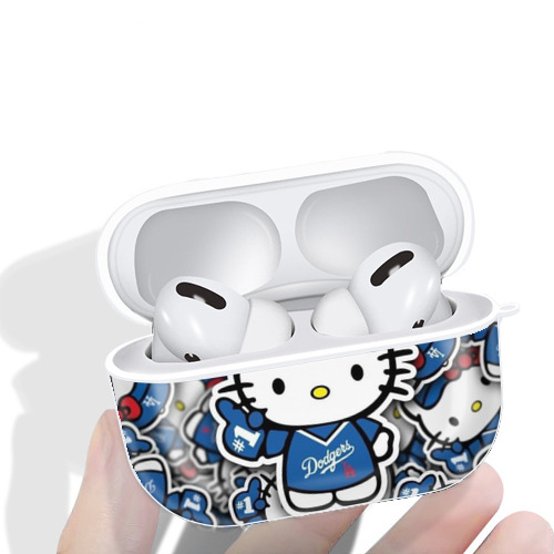  AirPods Pro Hard Case White With Keychain, Durable Flexible PC, Precise Cutouts, Anti-Fingerprint, Yellowing & Scratch Resistant, Full Protection, Washable