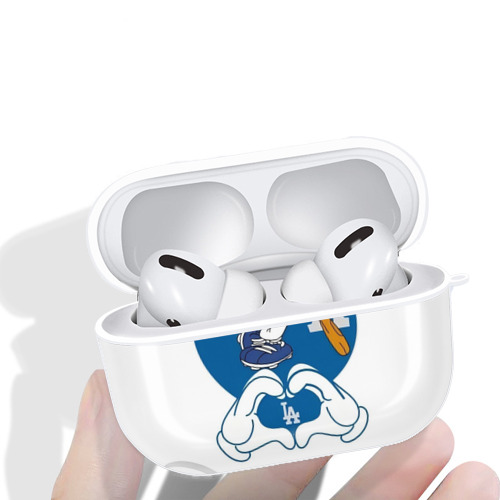  AirPods Pro Hard Case White With Keychain, Durable Flexible PC, Precise Cutouts, Anti-Fingerprint, Yellowing & Scratch Resistant, Full Protection, Washable