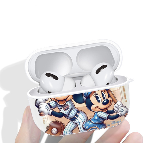  AirPods Pro Hard Case White With Keychain, Durable Flexible PC, Precise Cutouts, Anti-Fingerprint, Yellowing & Scratch Resistant, Full Protection, Washable