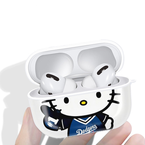  AirPods Pro Hard Case White With Keychain, Durable Flexible PC, Precise Cutouts, Anti-Fingerprint, Yellowing & Scratch Resistant, Full Protection, Washable