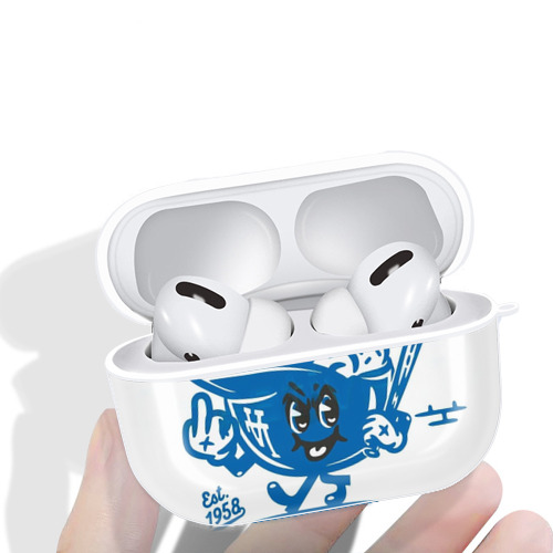  AirPods Pro Hard Case White With Keychain, Durable Flexible PC, Precise Cutouts, Anti-Fingerprint, Yellowing & Scratch Resistant, Full Protection, Washable