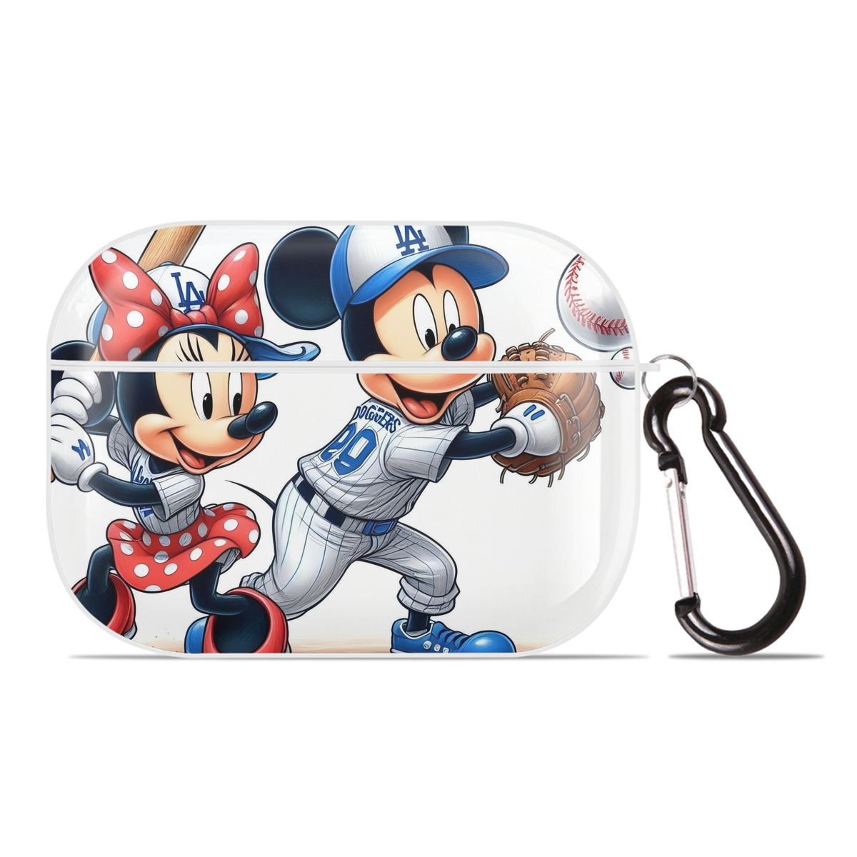  AirPods Pro Hard Case White With Keychain, Durable Flexible PC, Precise Cutouts, Anti-Fingerprint, Yellowing & Scratch Resistant, Full Protection, Washable