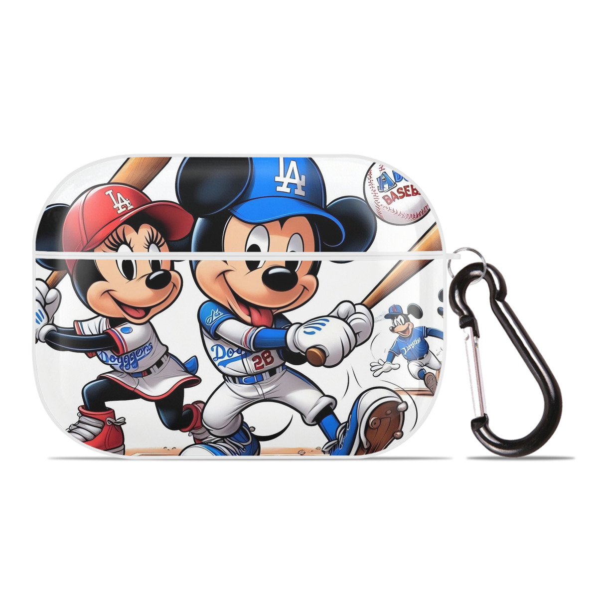  AirPods Pro Hard Case White With Keychain, Durable Flexible PC, Precise Cutouts, Anti-Fingerprint, Yellowing & Scratch Resistant, Full Protection, Washable