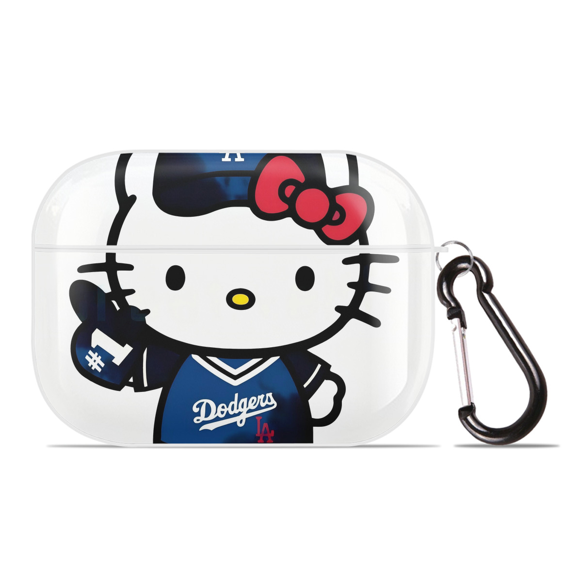  AirPods Pro Hard Case White With Keychain, Durable Flexible PC, Precise Cutouts, Anti-Fingerprint, Yellowing & Scratch Resistant, Full Protection, Washable