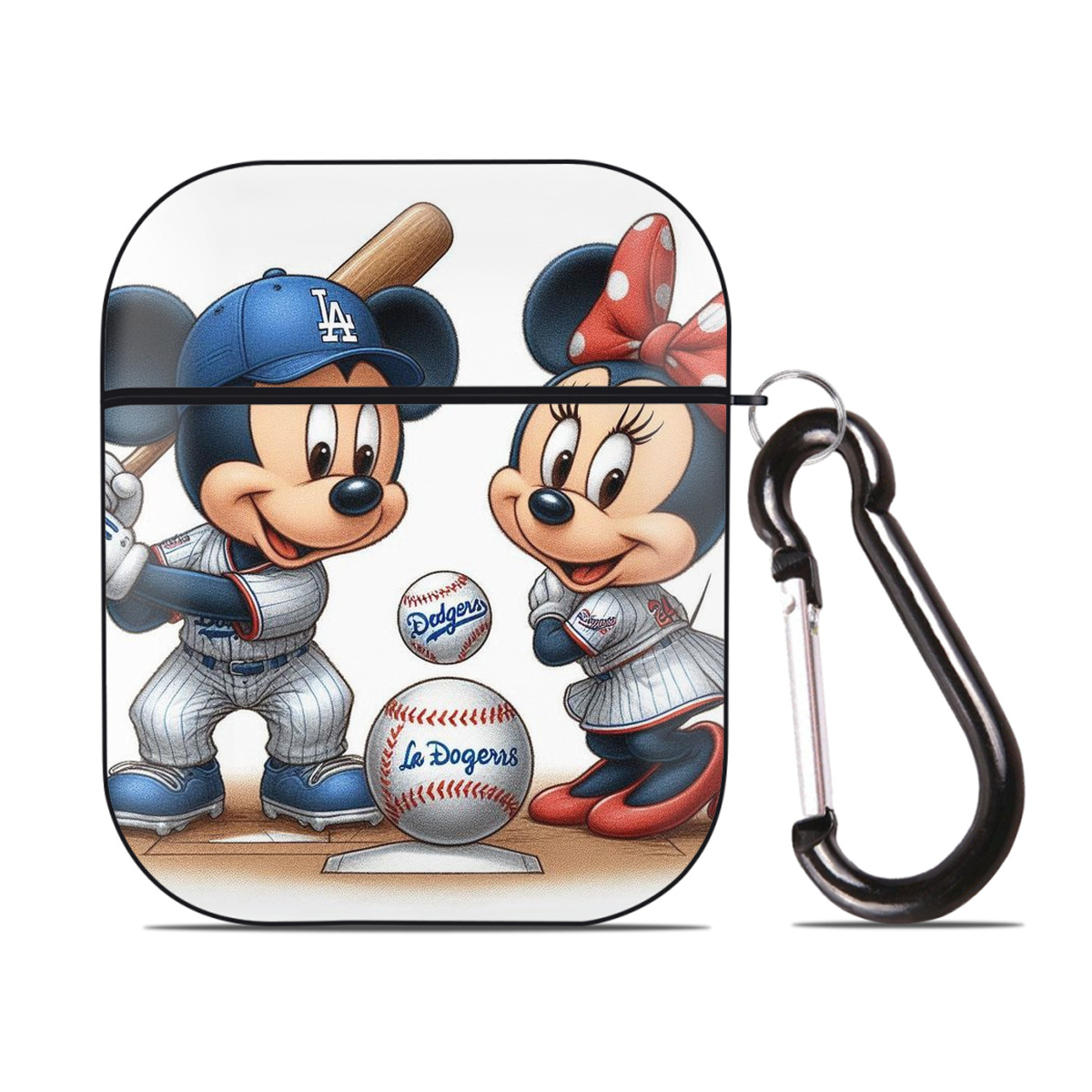  AirPods 2 Case Hard Shell Black, Flexible PC Material, Precise Cutouts, Full Protection, Anti-Fingerprint, Washable, Includes Keychain – Durable & Slim Design