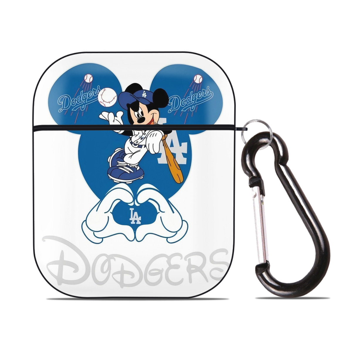  AirPods 2 Case Hard Shell Black, Flexible PC Material, Precise Cutouts, Full Protection, Anti-Fingerprint, Washable, Includes Keychain – Durable & Slim Design