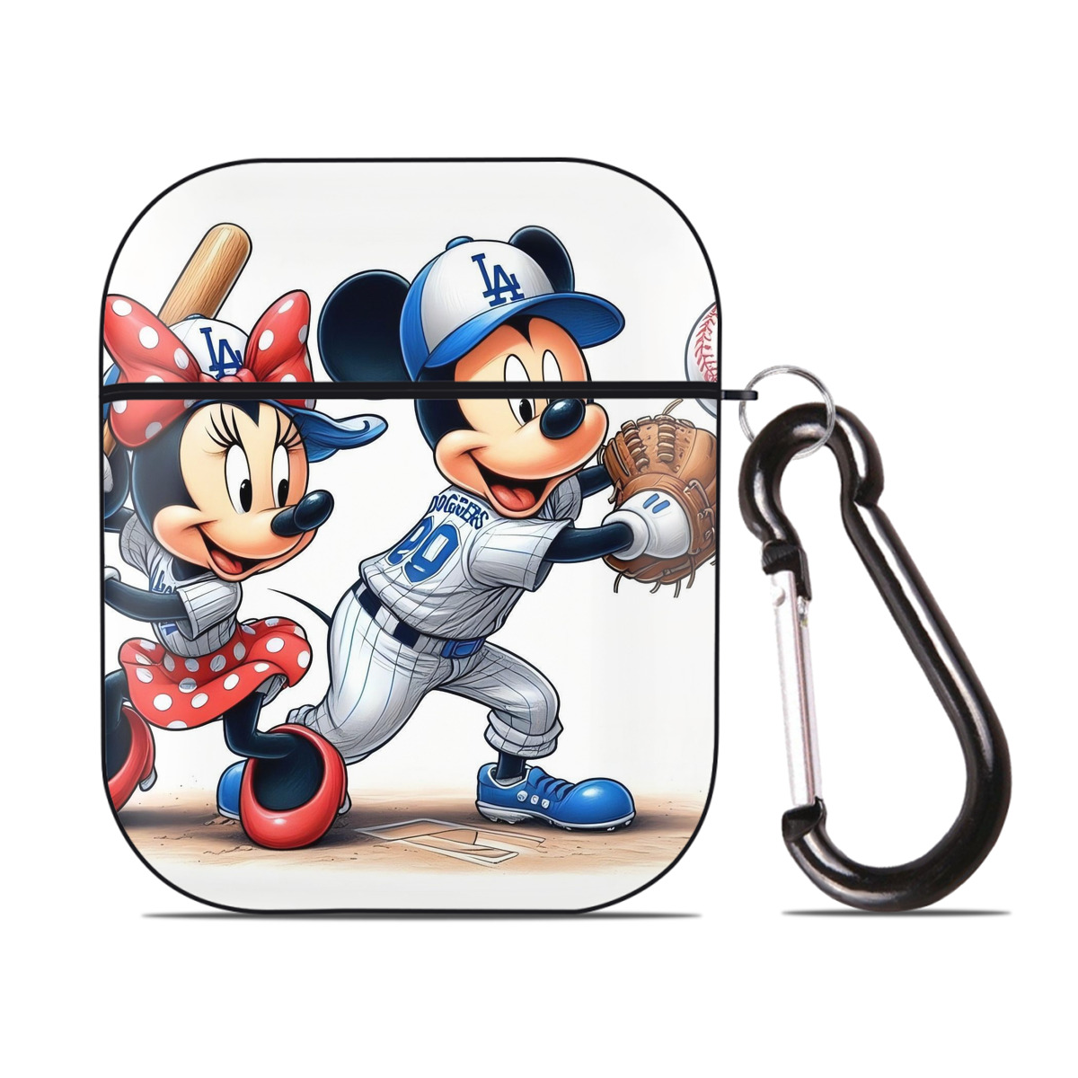  AirPods 2 Case Hard Shell Black, Flexible PC Material, Precise Cutouts, Full Protection, Anti-Fingerprint, Washable, Includes Keychain – Durable & Slim Design