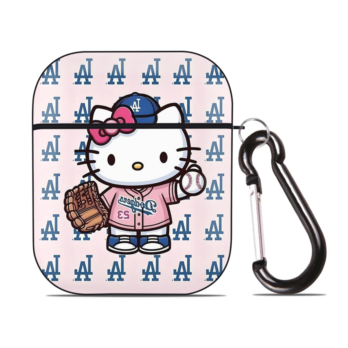  AirPods 2 Case Hard Shell Black, Flexible PC Material, Precise Cutouts, Full Protection, Anti-Fingerprint, Washable, Includes Keychain – Durable & Slim Design