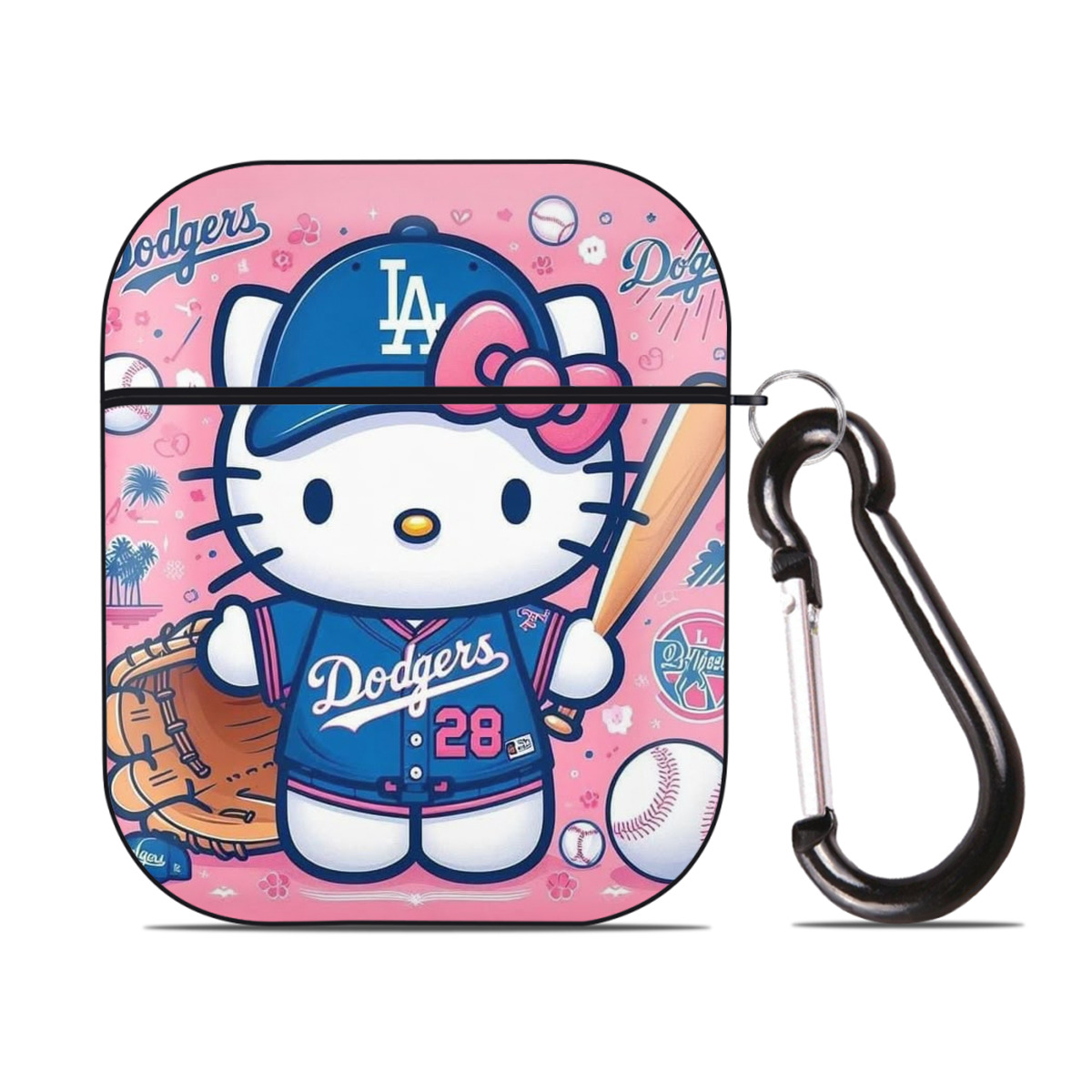  AirPods 2 Case Hard Shell Black, Flexible PC Material, Precise Cutouts, Full Protection, Anti-Fingerprint, Washable, Includes Keychain – Durable & Slim Design