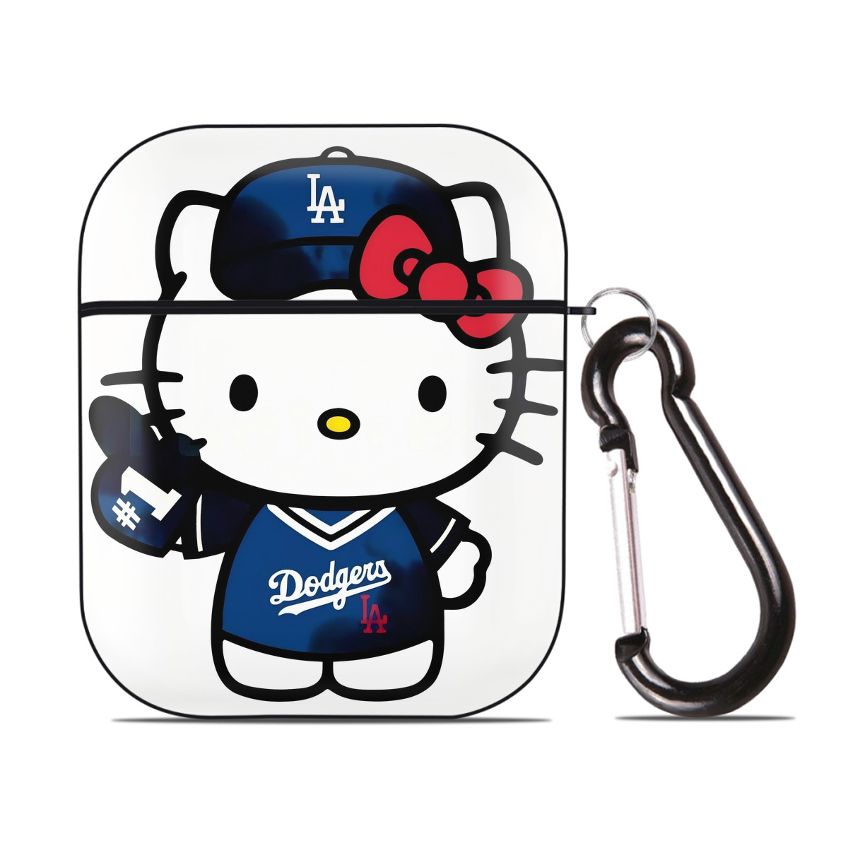  AirPods 2 Case Hard Shell Black, Flexible PC Material, Precise Cutouts, Full Protection, Anti-Fingerprint, Washable, Includes Keychain – Durable & Slim Design