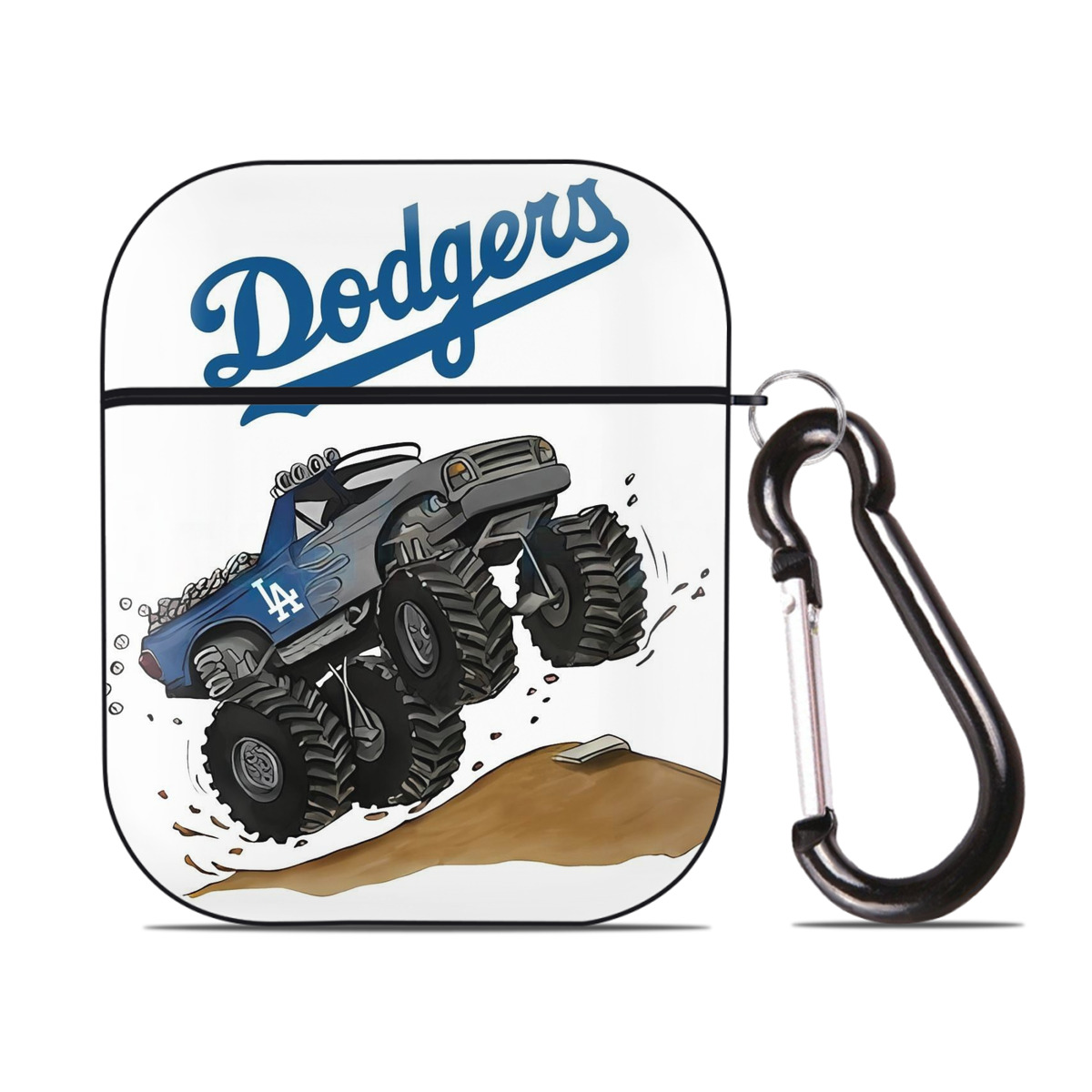  AirPods 2 Case Hard Shell Black, Flexible PC Material, Precise Cutouts, Full Protection, Anti-Fingerprint, Washable, Includes Keychain – Durable & Slim Design