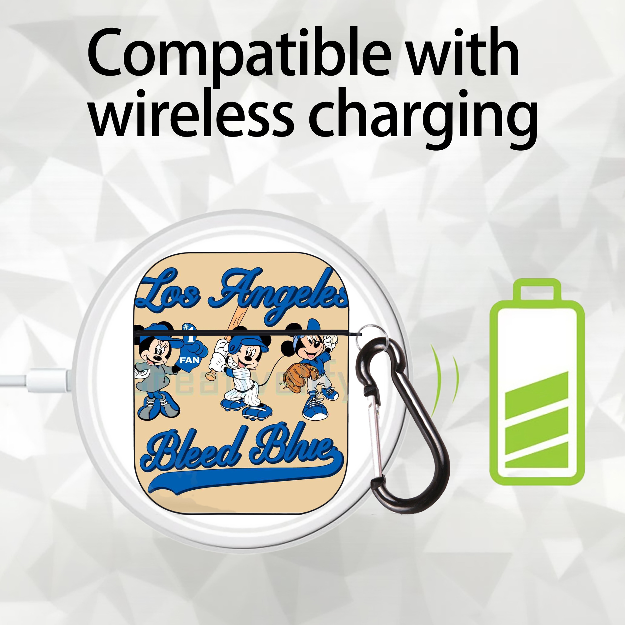  AirPods 2 Case Hard Shell Black, Flexible PC Material, Precise Cutouts, Full Protection, Anti-Fingerprint, Washable, Includes Keychain – Durable & Slim Design