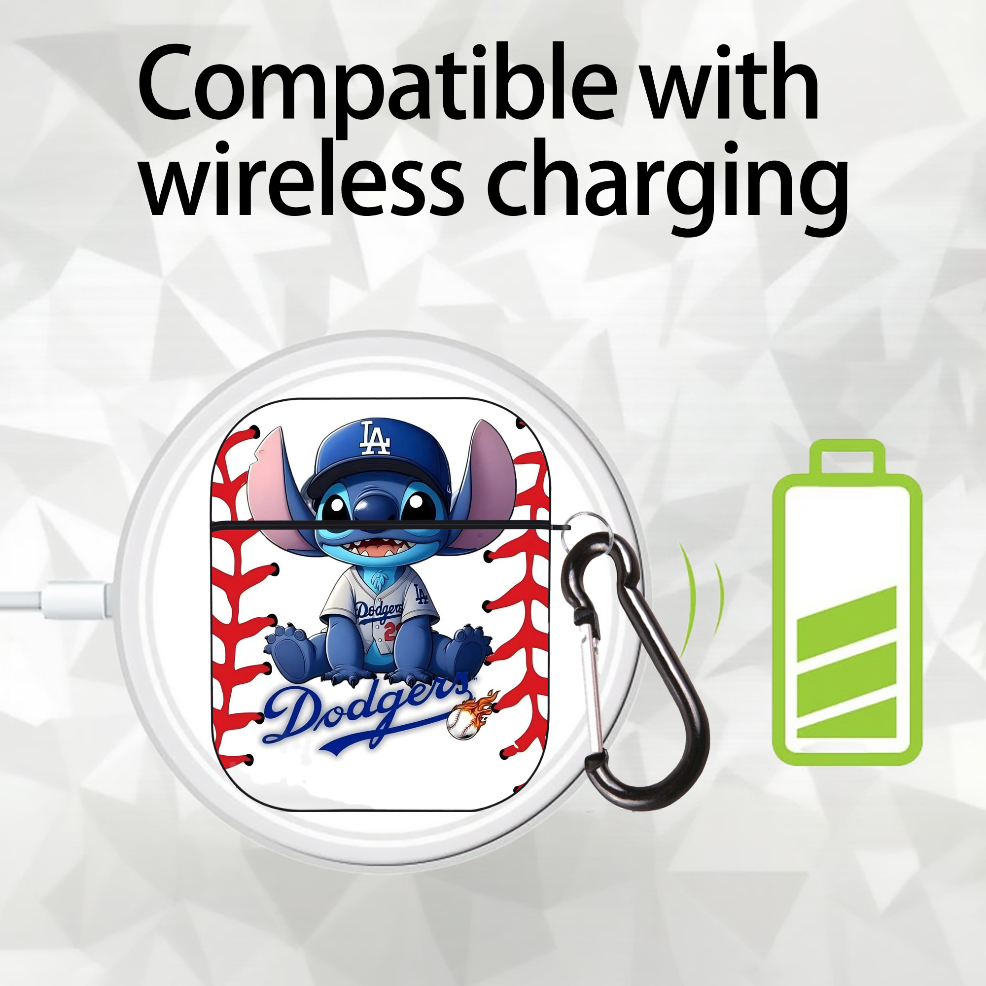  AirPods 2 Case Hard Shell Black, Flexible PC Material, Precise Cutouts, Full Protection, Anti-Fingerprint, Washable, Includes Keychain – Durable & Slim Design