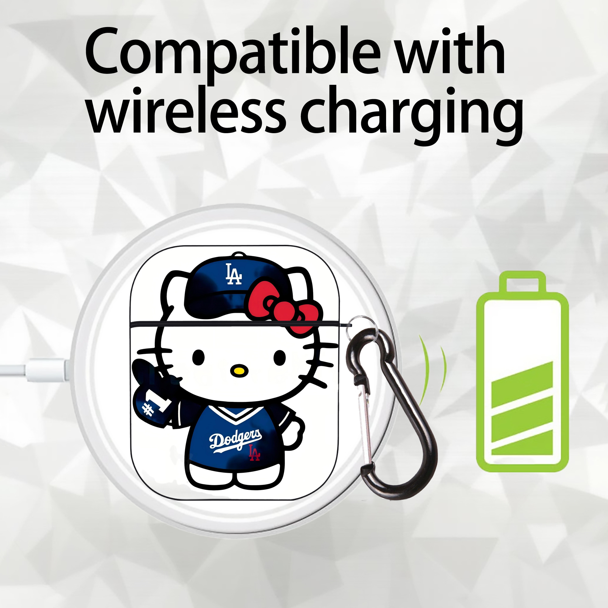  AirPods 2 Case Hard Shell Black, Flexible PC Material, Precise Cutouts, Full Protection, Anti-Fingerprint, Washable, Includes Keychain – Durable & Slim Design