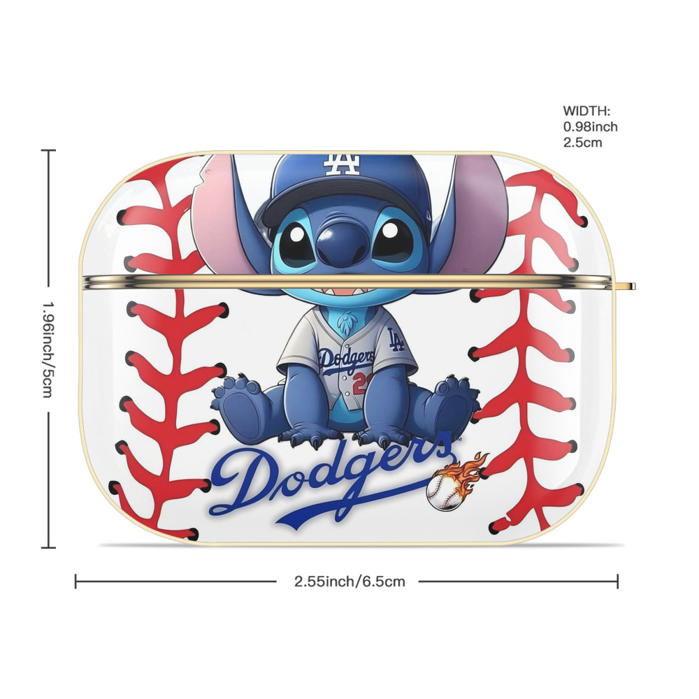  Luxury Gold AirPods Pro Case With Keychain, Flexible PC Material, Full Protection, Precise Cutouts, Anti-Fingerprint, Washable, Durable Design