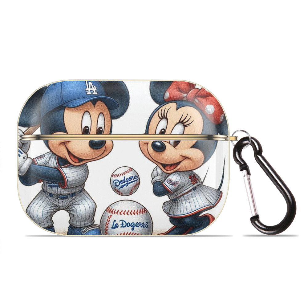  Luxury Gold AirPods Pro Case With Keychain, Flexible PC Material, Full Protection, Precise Cutouts, Anti-Fingerprint, Washable, Durable Design