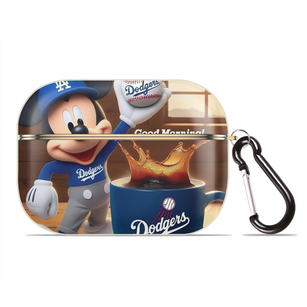  Luxury Gold AirPods Pro Case With Keychain, Flexible PC Material, Full Protection, Precise Cutouts, Anti-Fingerprint, Washable, Durable Design