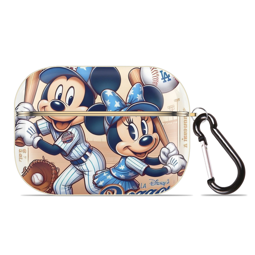  Luxury Gold AirPods Pro Case With Keychain, Flexible PC Material, Full Protection, Precise Cutouts, Anti-Fingerprint, Washable, Durable Design