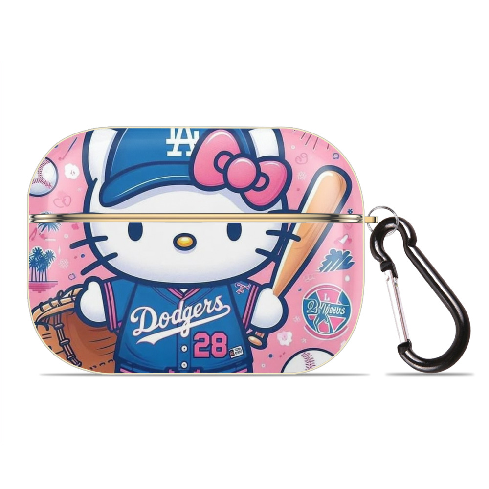  Luxury Gold AirPods Pro Case With Keychain, Flexible PC Material, Full Protection, Precise Cutouts, Anti-Fingerprint, Washable, Durable Design