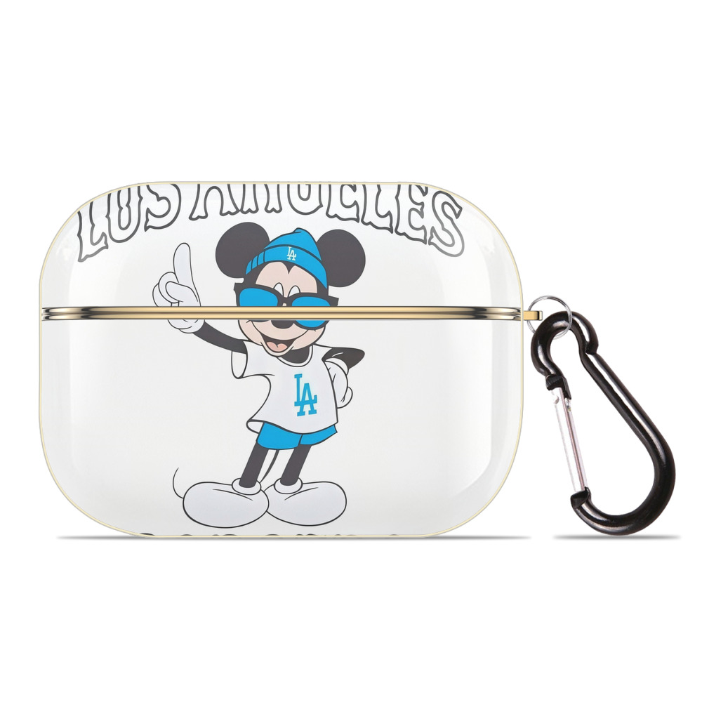  Luxury Gold AirPods Pro Case With Keychain, Flexible PC Material, Full Protection, Precise Cutouts, Anti-Fingerprint, Washable, Durable Design