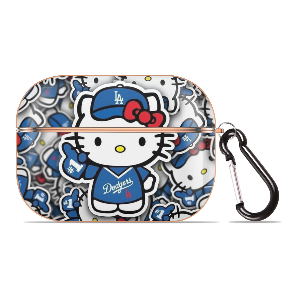  AirPods Pro Protective Case Rose Gold, Flexible PC Material, Precise Fit, Anti-Slip Cover, Full Protection, Fingerprint Resistant, Washable With Keychain