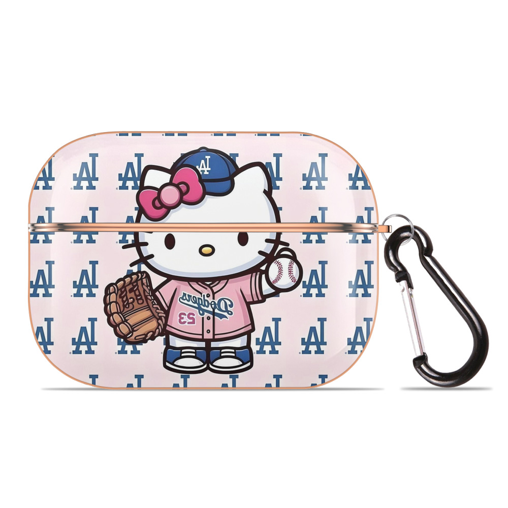  AirPods Pro Protective Case Rose Gold, Flexible PC Material, Precise Fit, Anti-Slip Cover, Full Protection, Fingerprint Resistant, Washable With Keychain