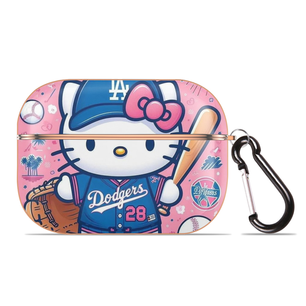  AirPods Pro Protective Case Rose Gold, Flexible PC Material, Precise Fit, Anti-Slip Cover, Full Protection, Fingerprint Resistant, Washable With Keychain