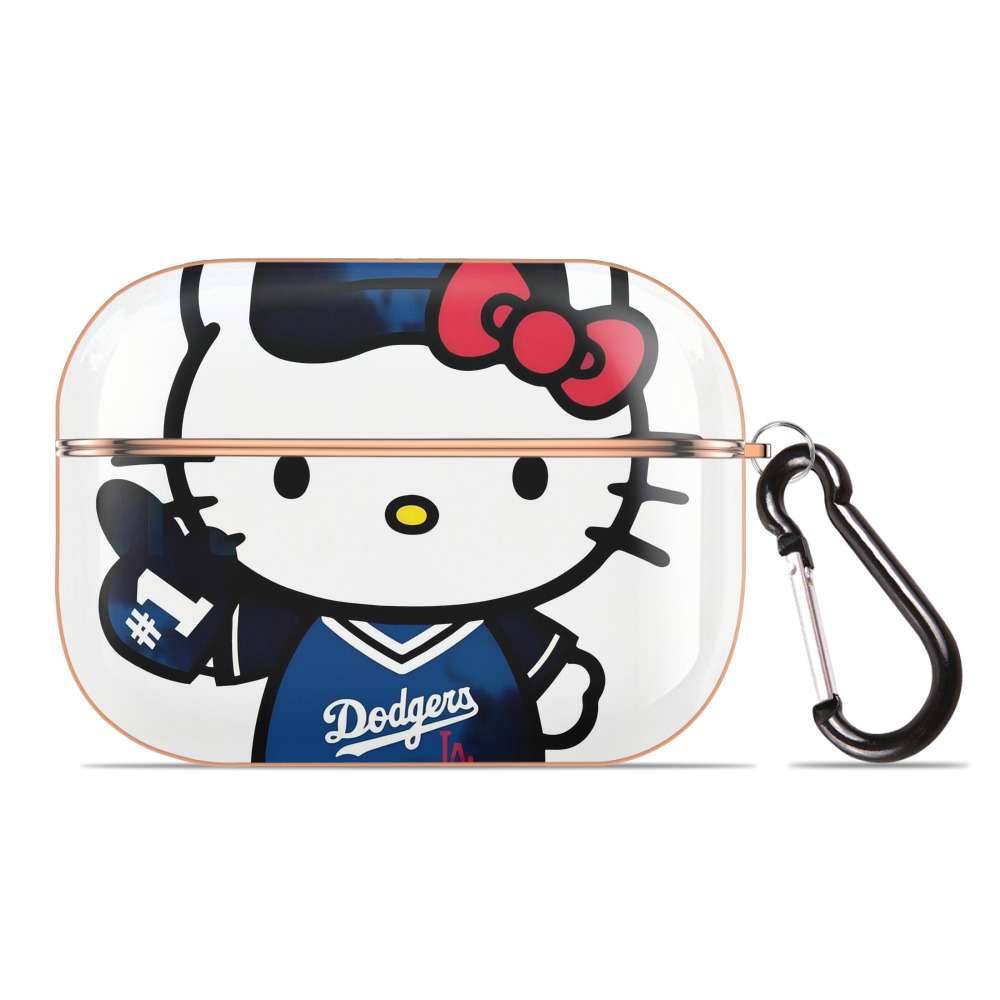  AirPods Pro Protective Case Rose Gold, Flexible PC Material, Precise Fit, Anti-Slip Cover, Full Protection, Fingerprint Resistant, Washable With Keychain