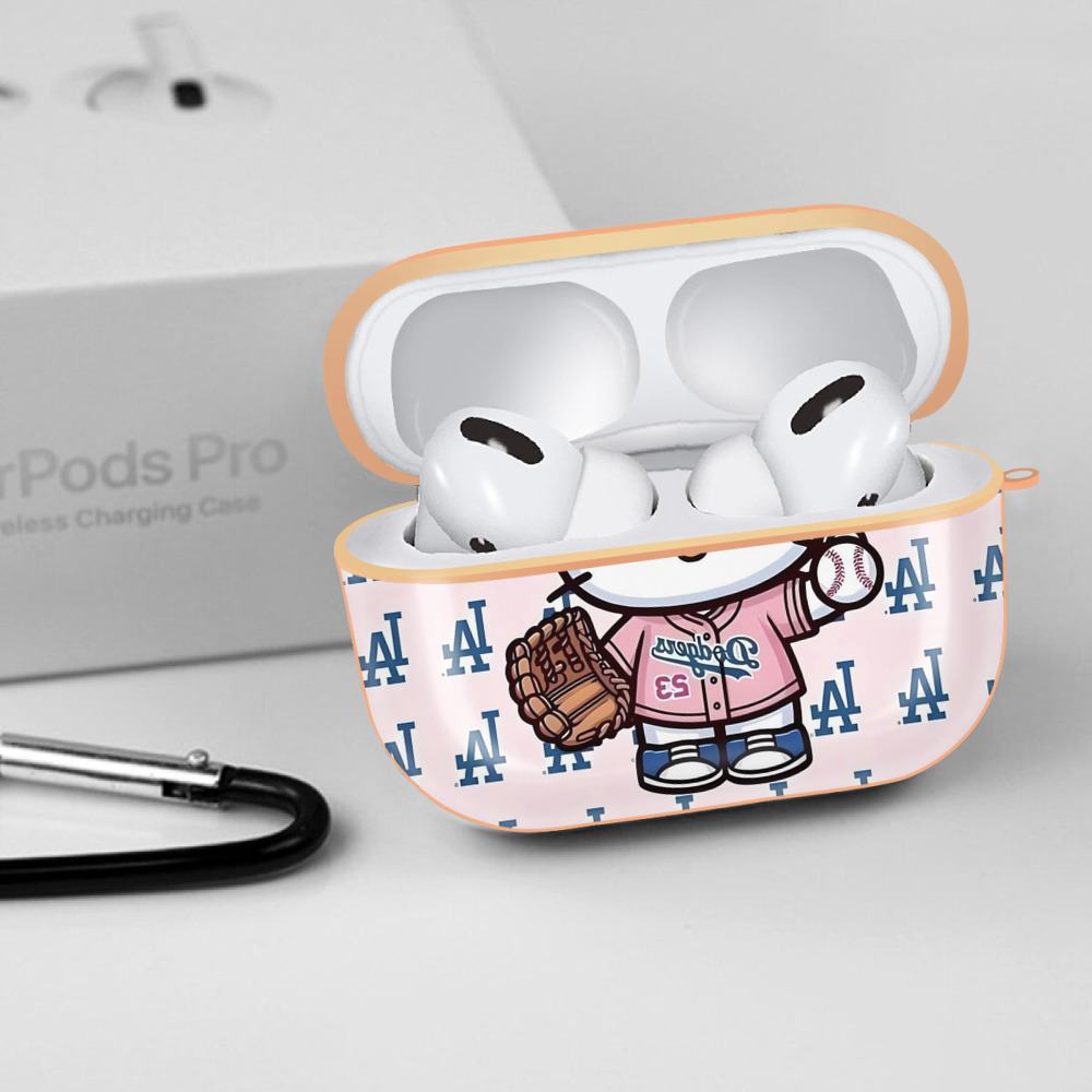  AirPods Pro Protective Case Rose Gold, Flexible PC Material, Precise Fit, Anti-Slip Cover, Full Protection, Fingerprint Resistant, Washable With Keychain