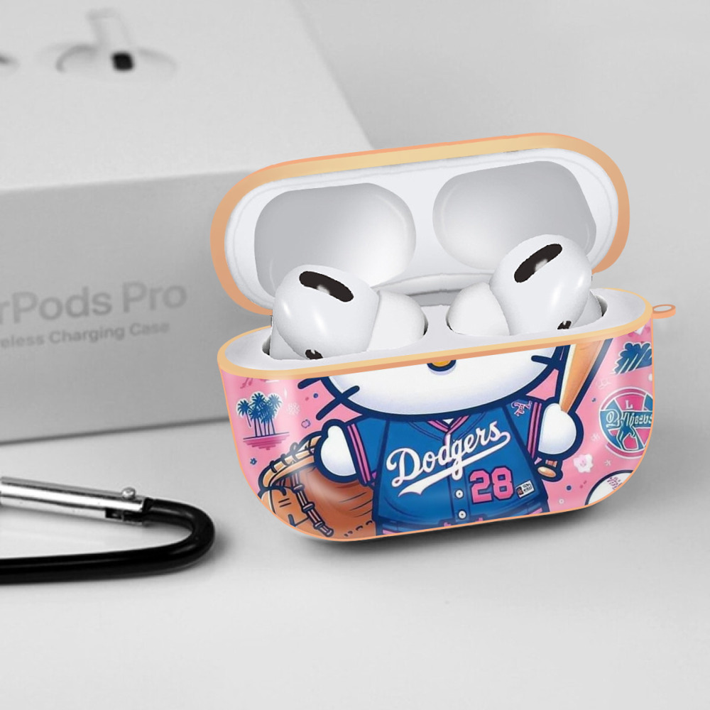  AirPods Pro Protective Case Rose Gold, Flexible PC Material, Precise Fit, Anti-Slip Cover, Full Protection, Fingerprint Resistant, Washable With Keychain